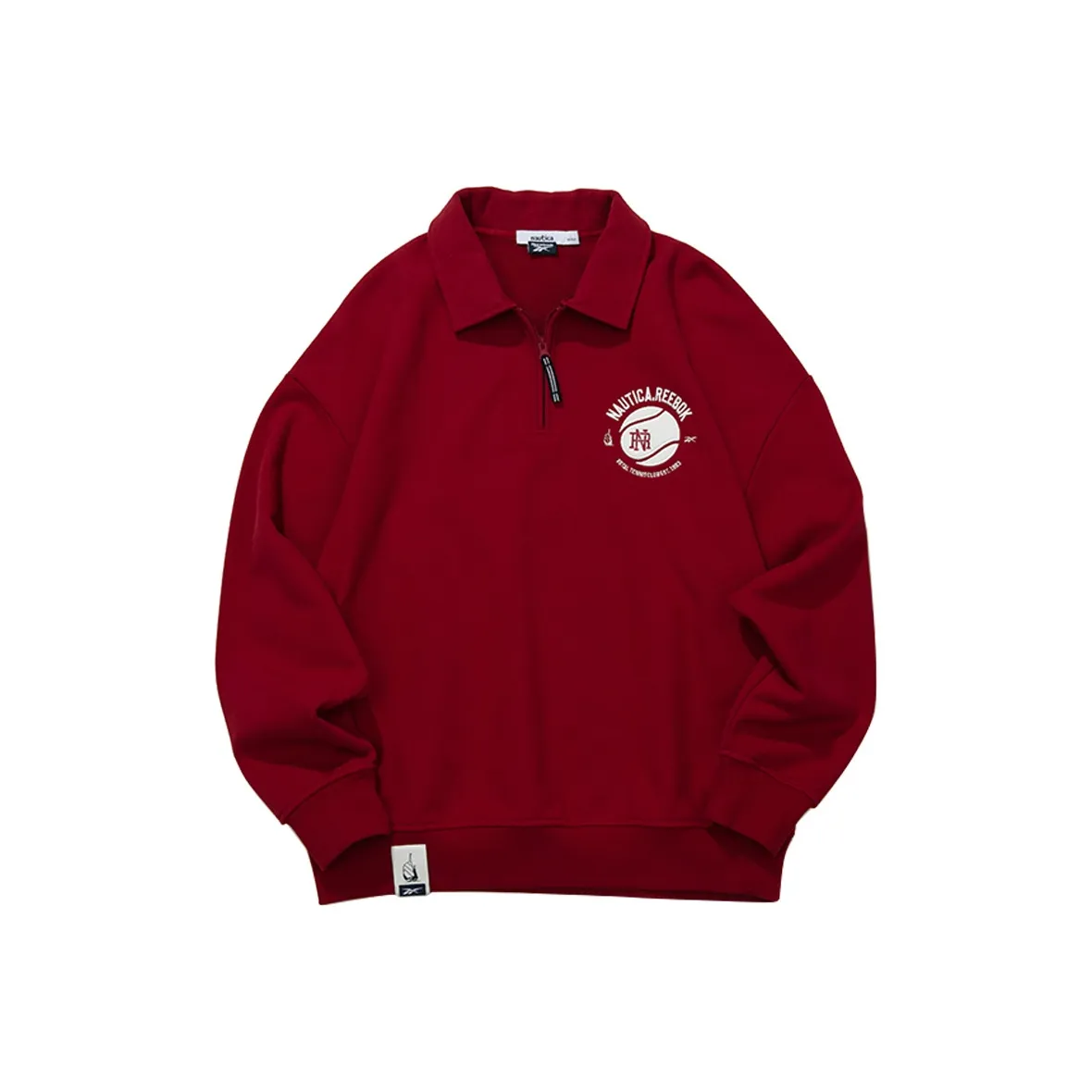 Reebok x NAUTICA Толстовка Унисекс Темно-красный