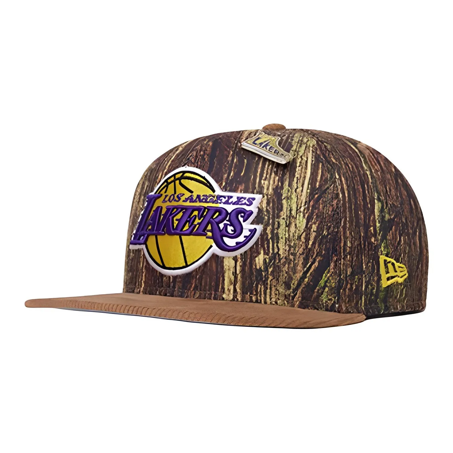 Nba Los Angeles Lakers New Era Victory Grove Forest Sneaker Pin 9Fifty Snapback Hat