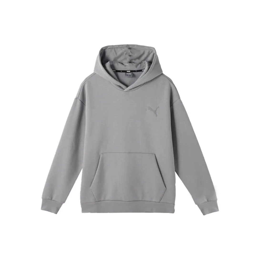 PUMA Elevated Толстовка FL Толстовка Мужская Серого цвета