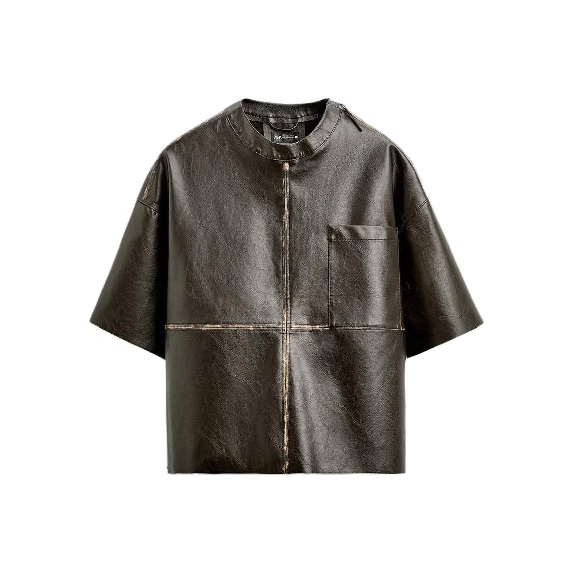 ZARA Shirts Men's Brown