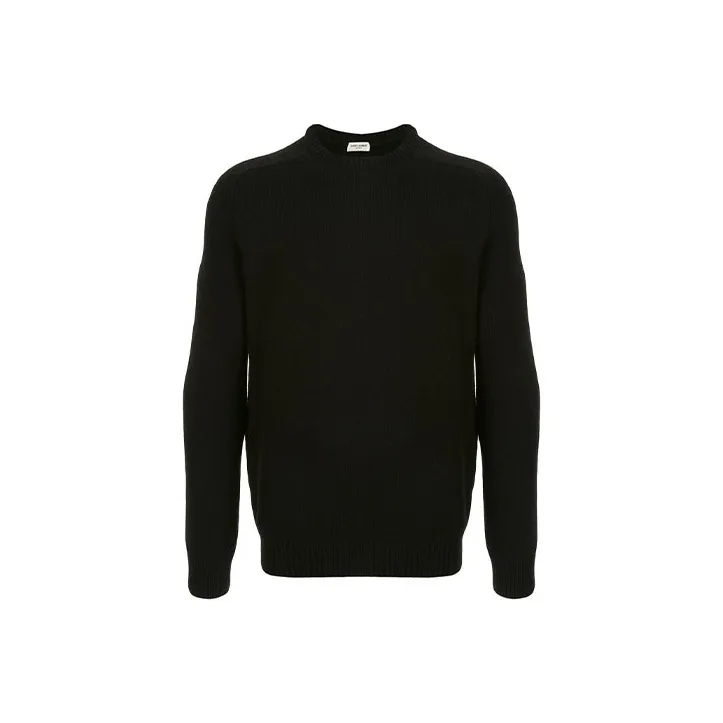 SAINT LAURENT Crewneck Knitted Jumper