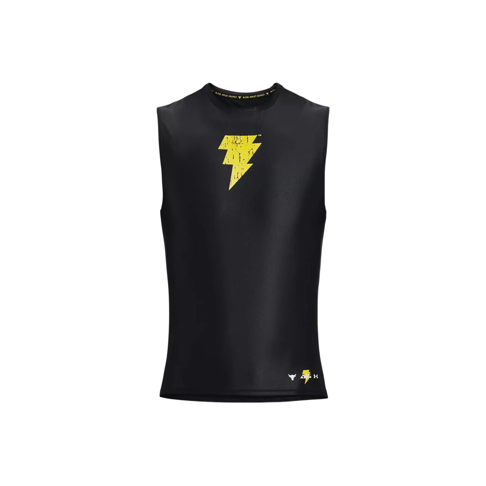 Under Armour Men's Project Rock HeatGear® Iso-Chill Adam Tank Black