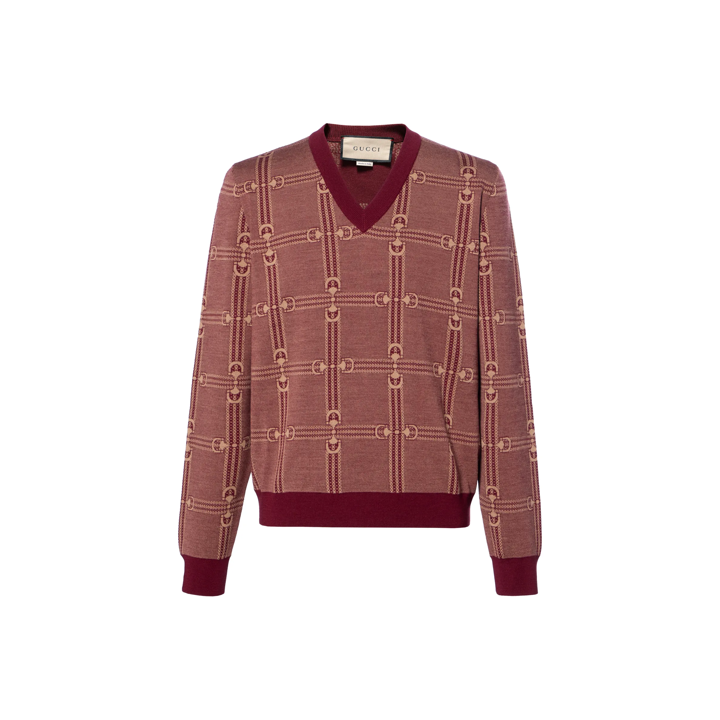 Gucci Red Мужские Свитера