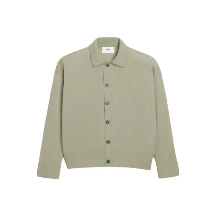 AMIPARIS Свитер Унисекс Песочный Зеленый