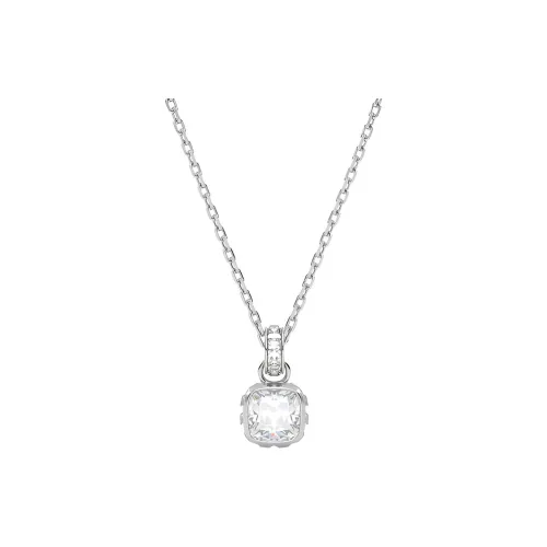 Swarovski Birthstone Ожерелье Серебряное Женское