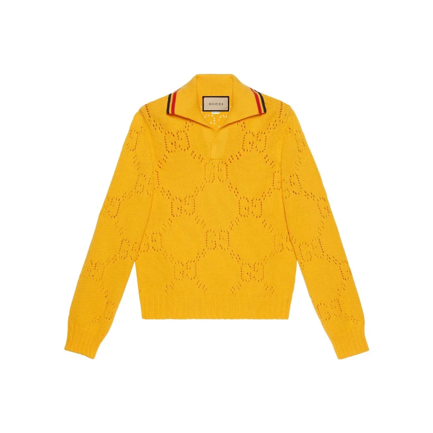 GUCCI SS23 Sweater Men's Canary Yellow