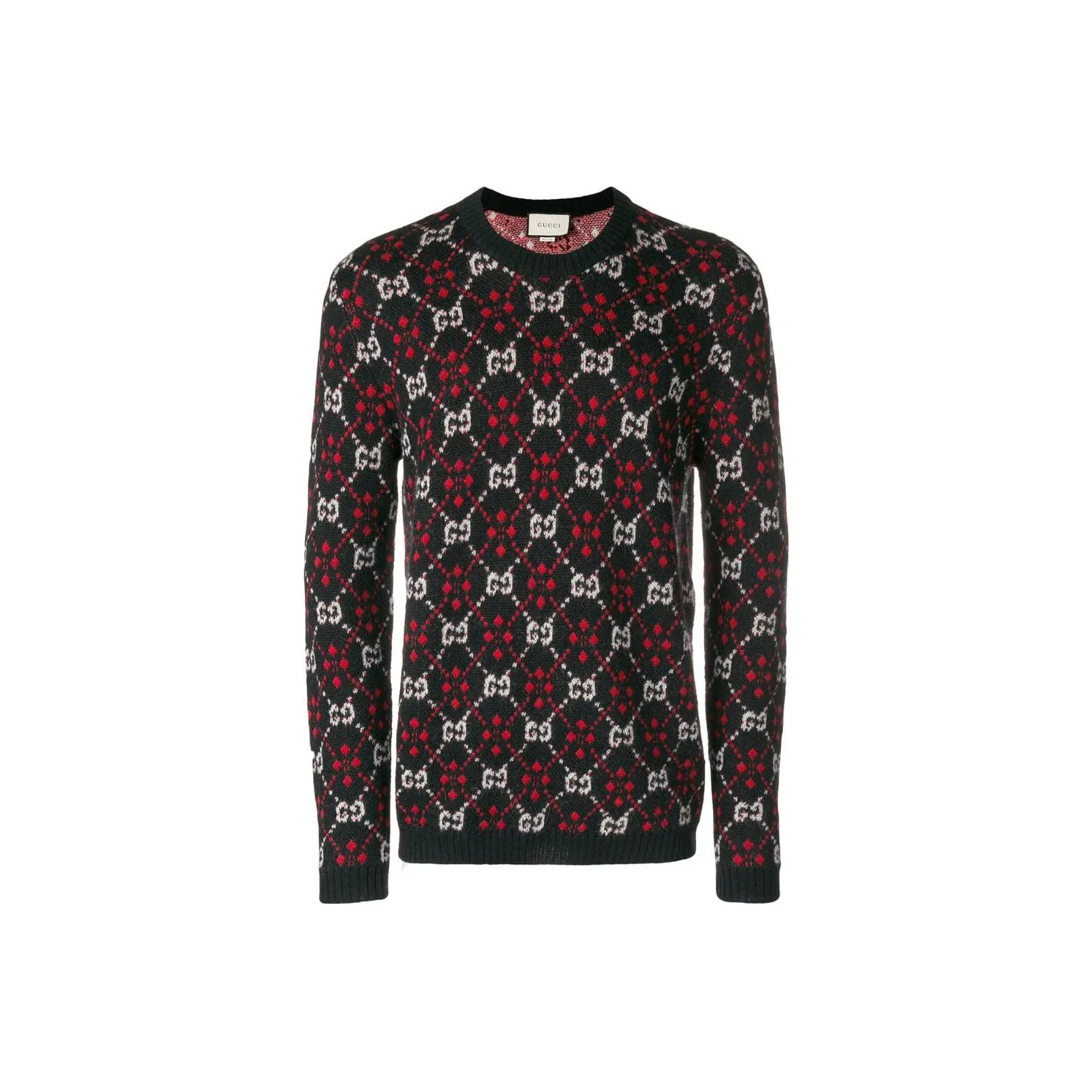 GUCCI Zielony sweaters Men Red