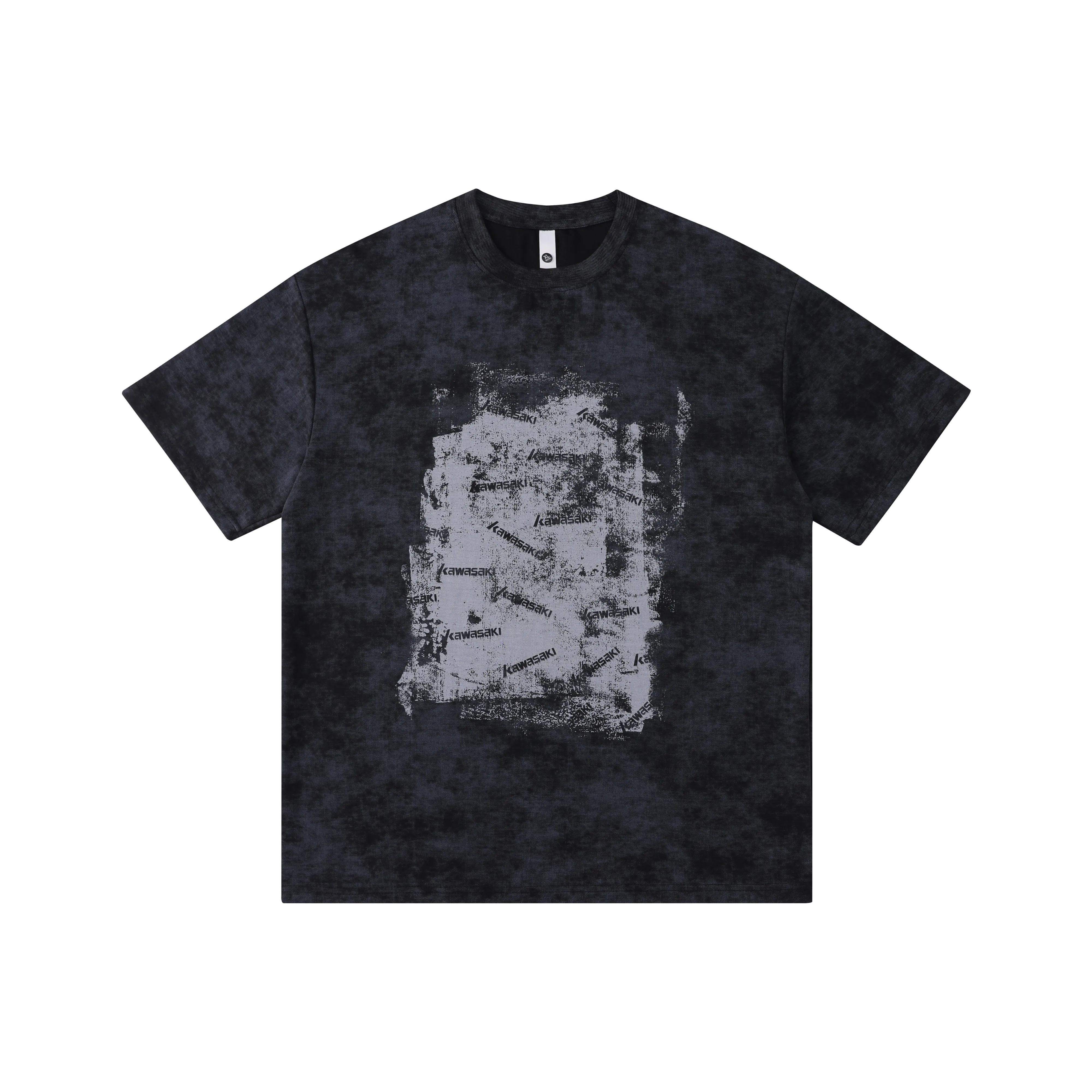 Kawasaki T-рубашка с рукавом спущенный плечевой ремень унисекс