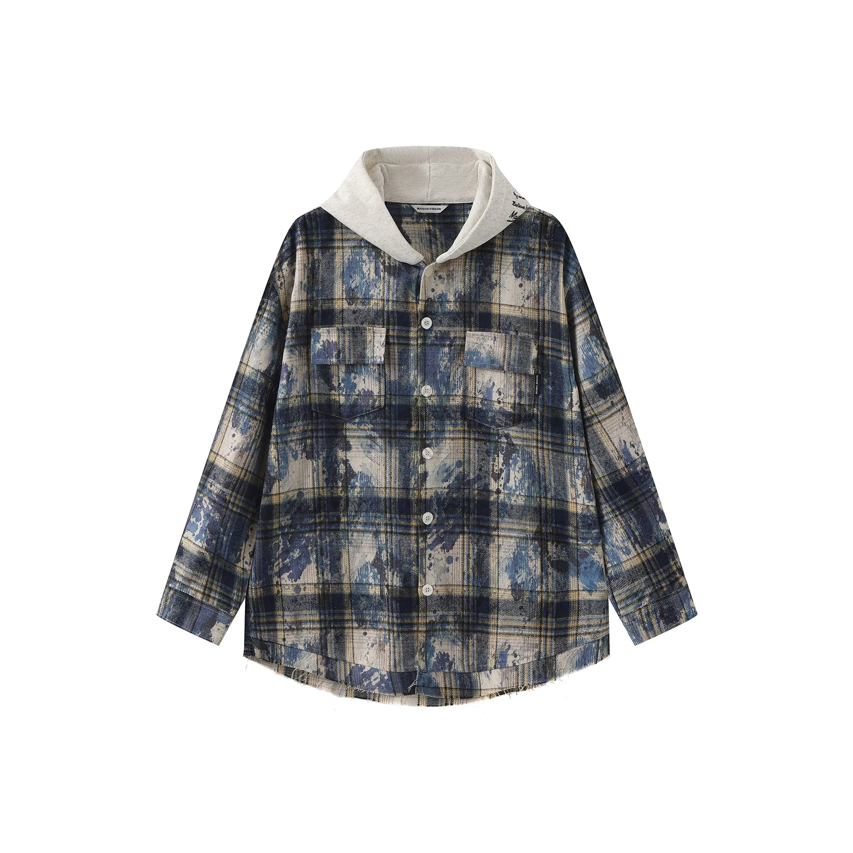 MAISON VINSON Рубашка Унисекс Blue