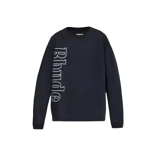 Rhude Черный Мужские Свитшоты