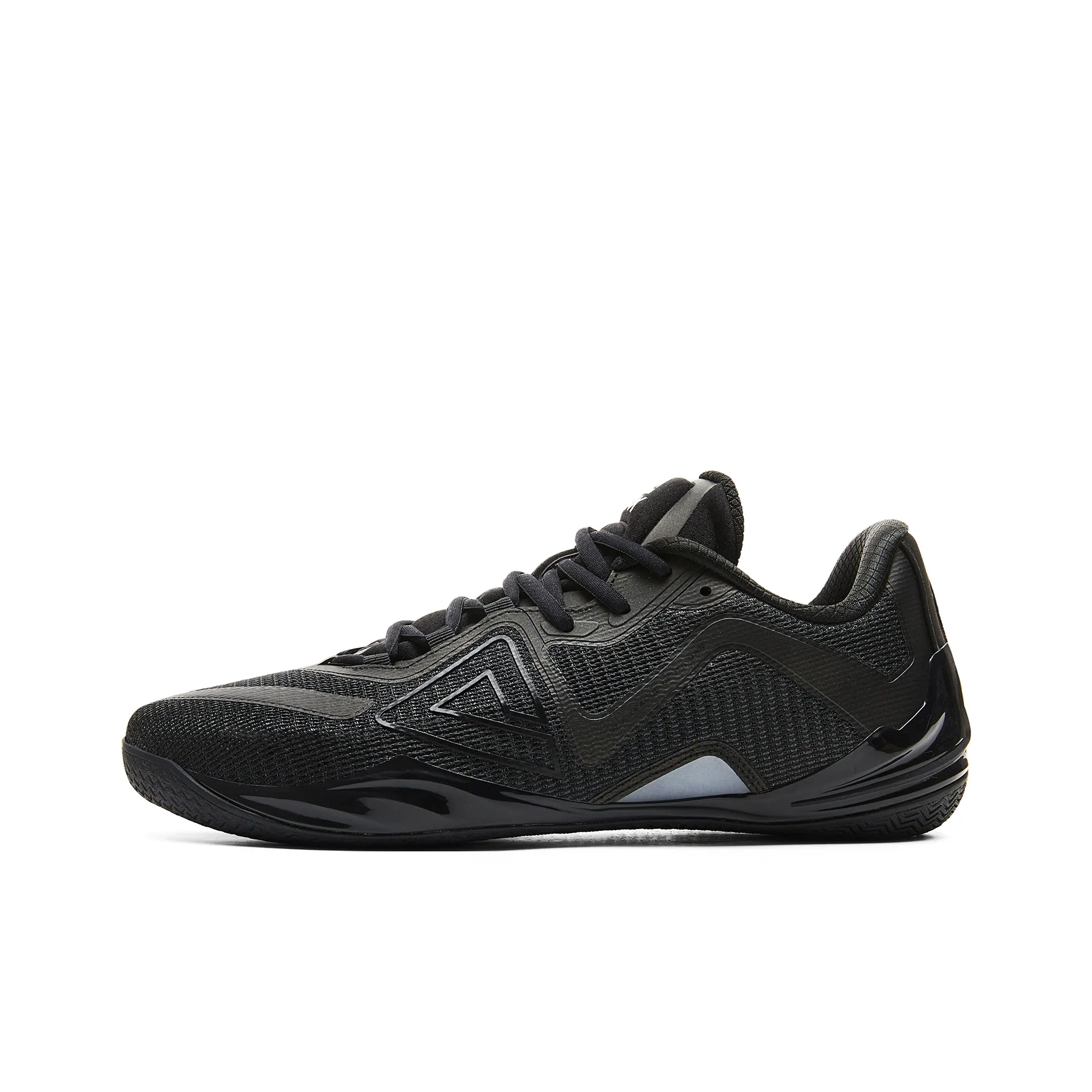 PEAK Taichi Unmatched Low Top Professional Performance Basketball Shoes Men's All Black