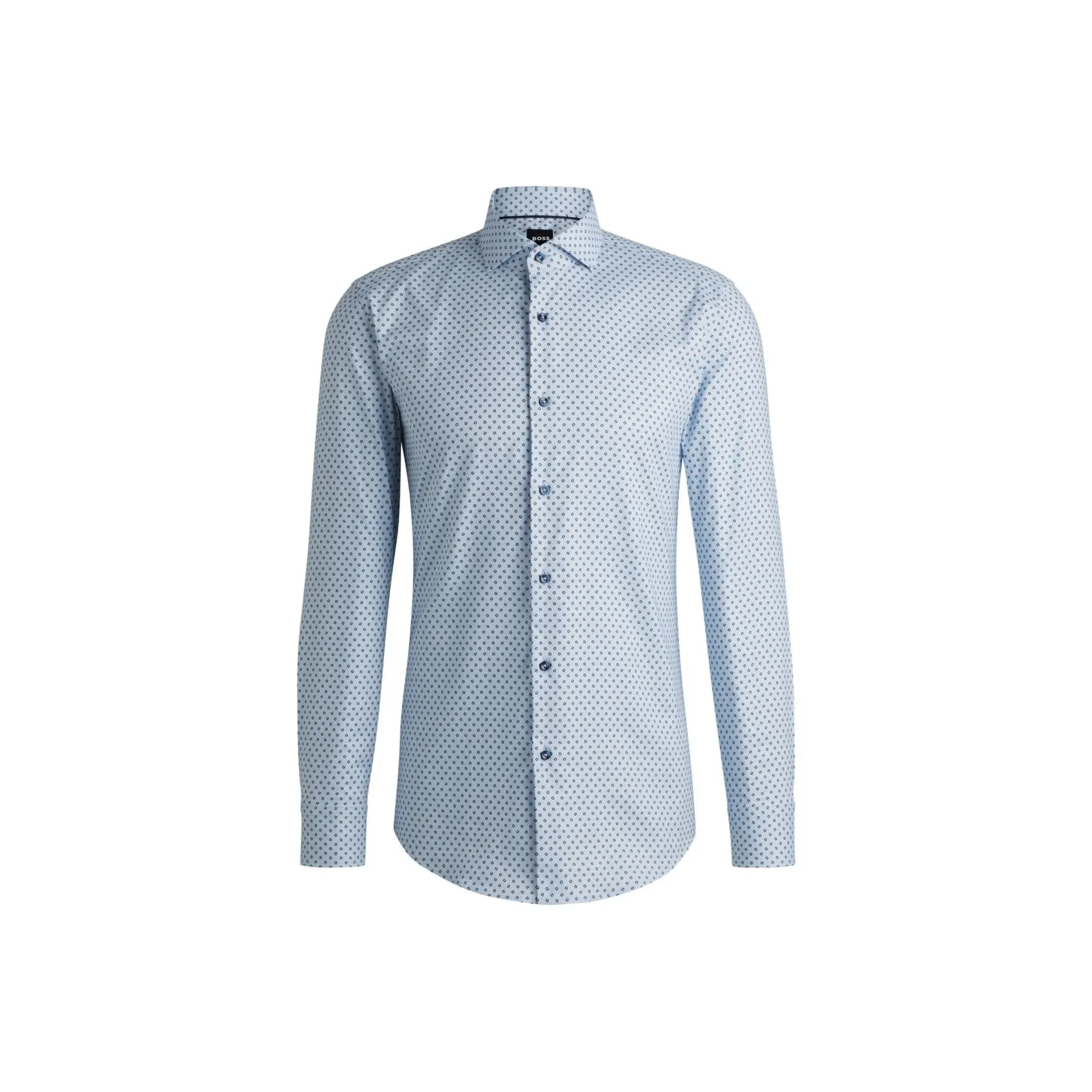 Hugo Boss Мужские Синие Рубашки