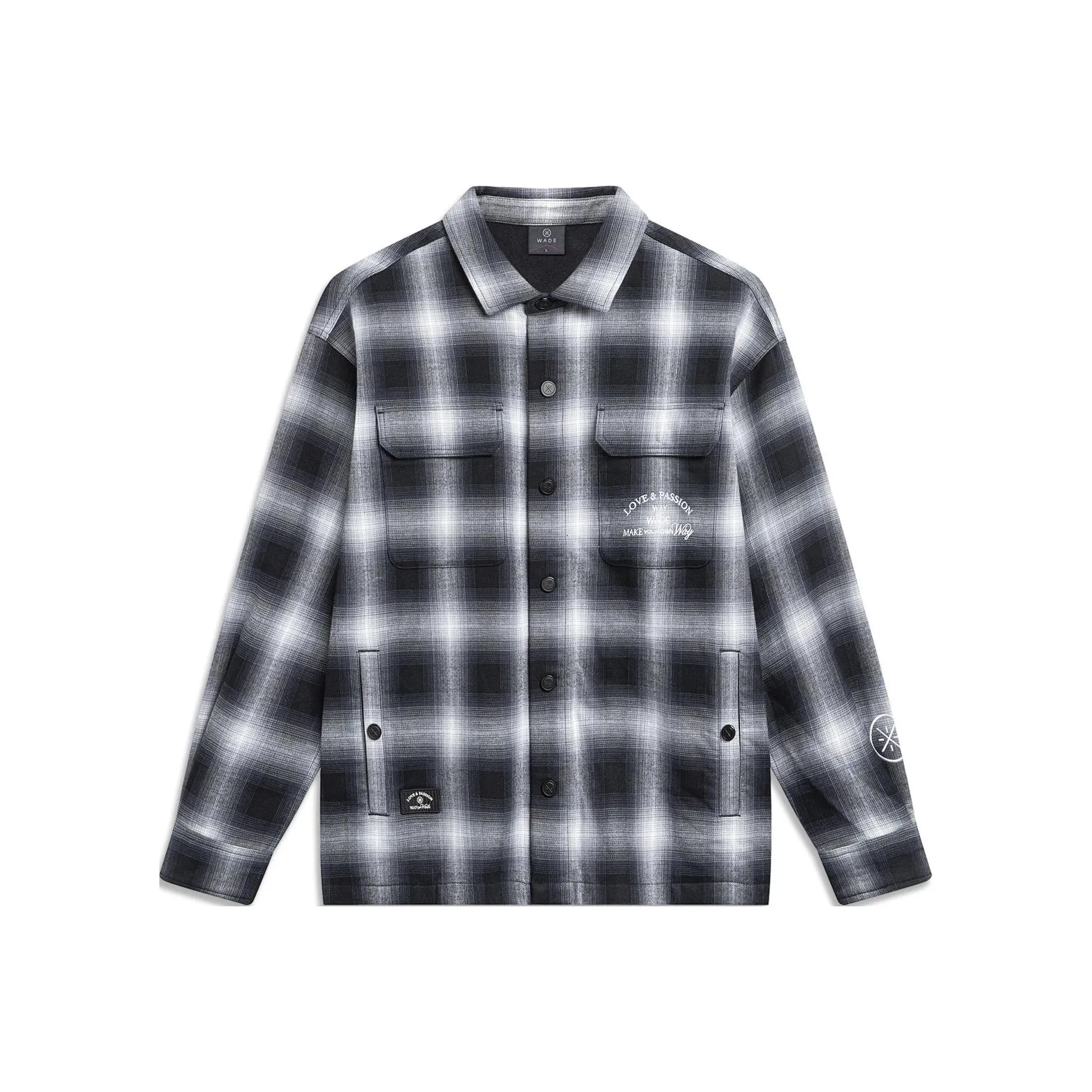 LINING Мужские черные рубашки