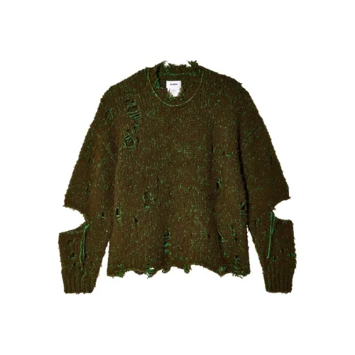 Doublet Хаки Мужские Свитеры