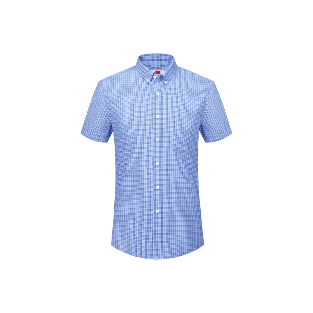 GY Goldlion Синий Мужская Рубашка