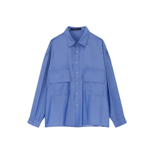 HERBEL Blue Мужские Рубашки
