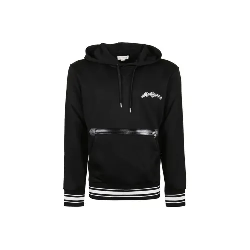 Alexander McQueen Черный Мужские Свитшоты