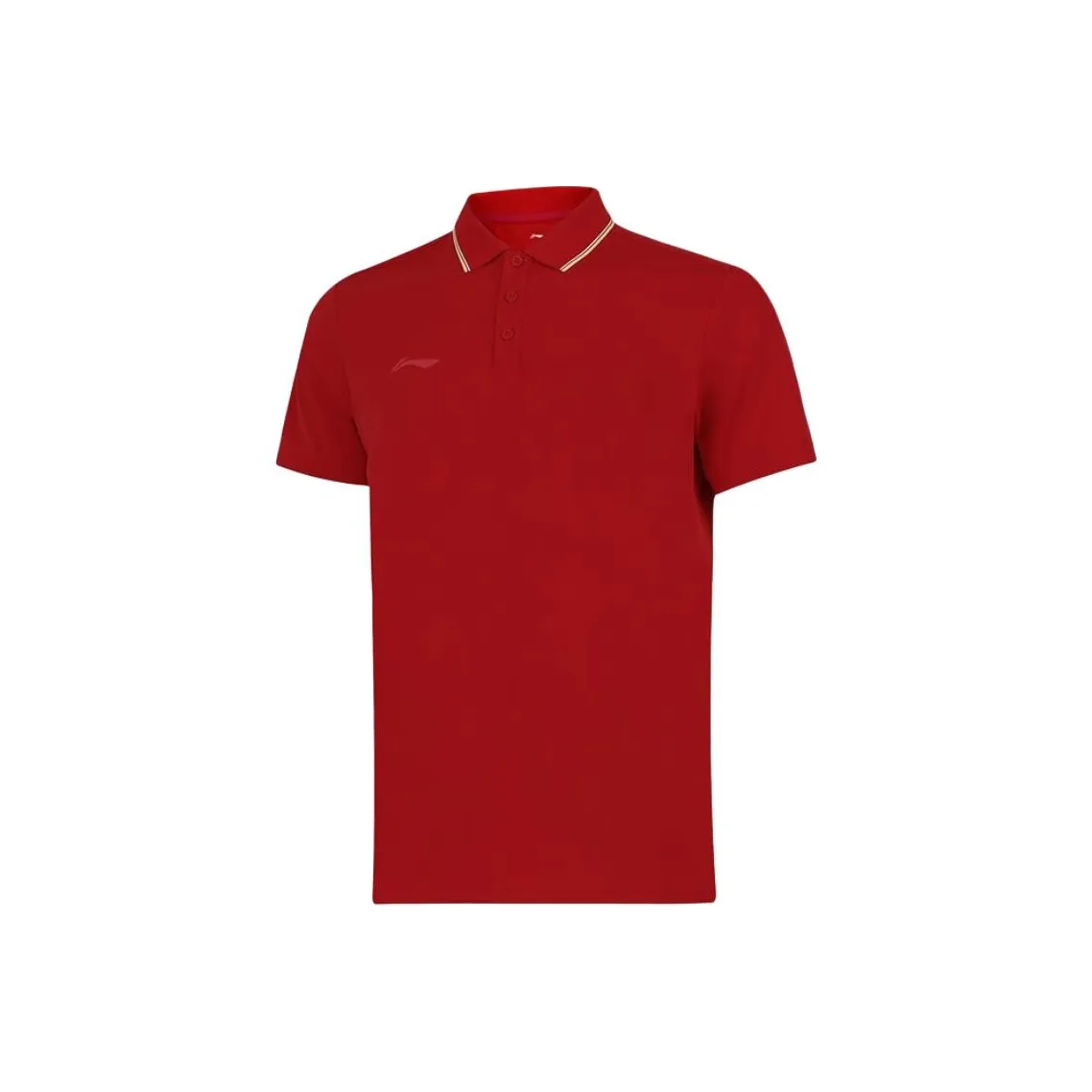 LINING Fitness Series Поло Мужское Самба Красный