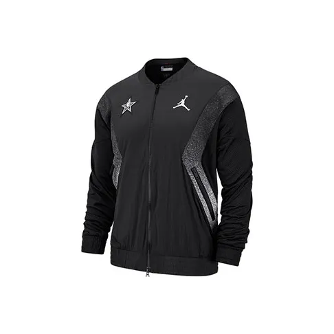 Jordan All Star Game Charlotte Warm-up Jacket Men's Black