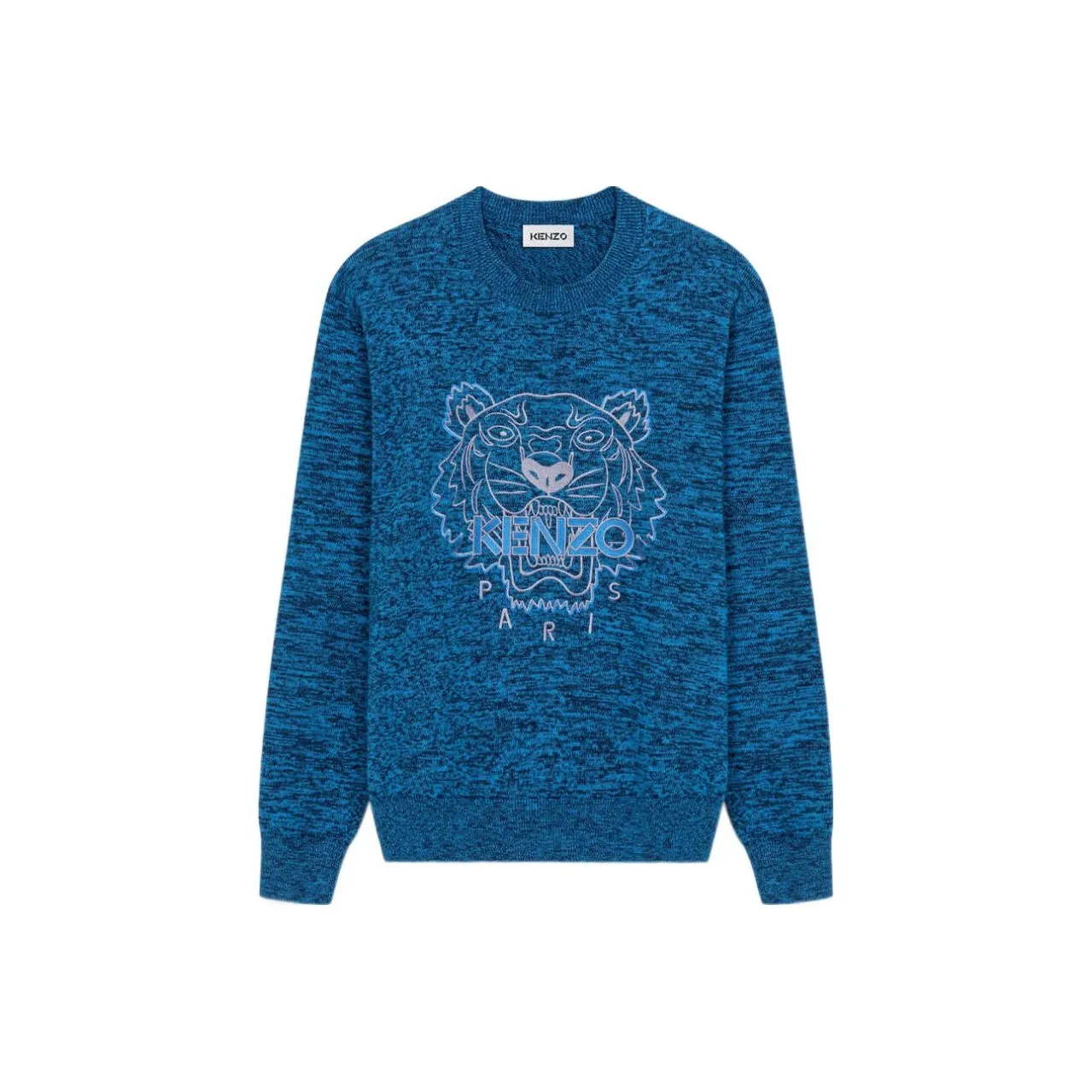 KENZO Logo Embroidered Crewneck Sweater