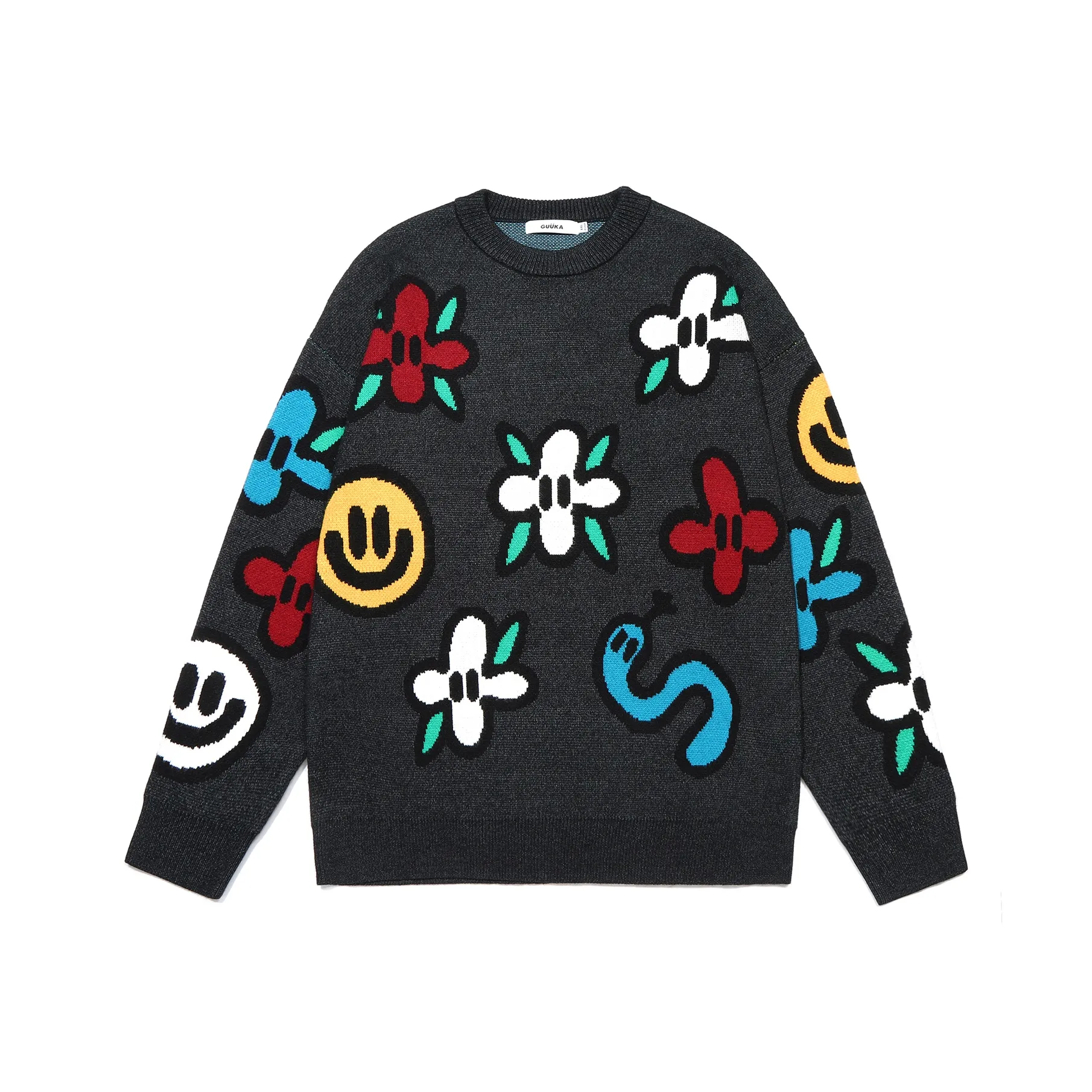 Fashionable Loose Air Layer Fabric Sweatshirt