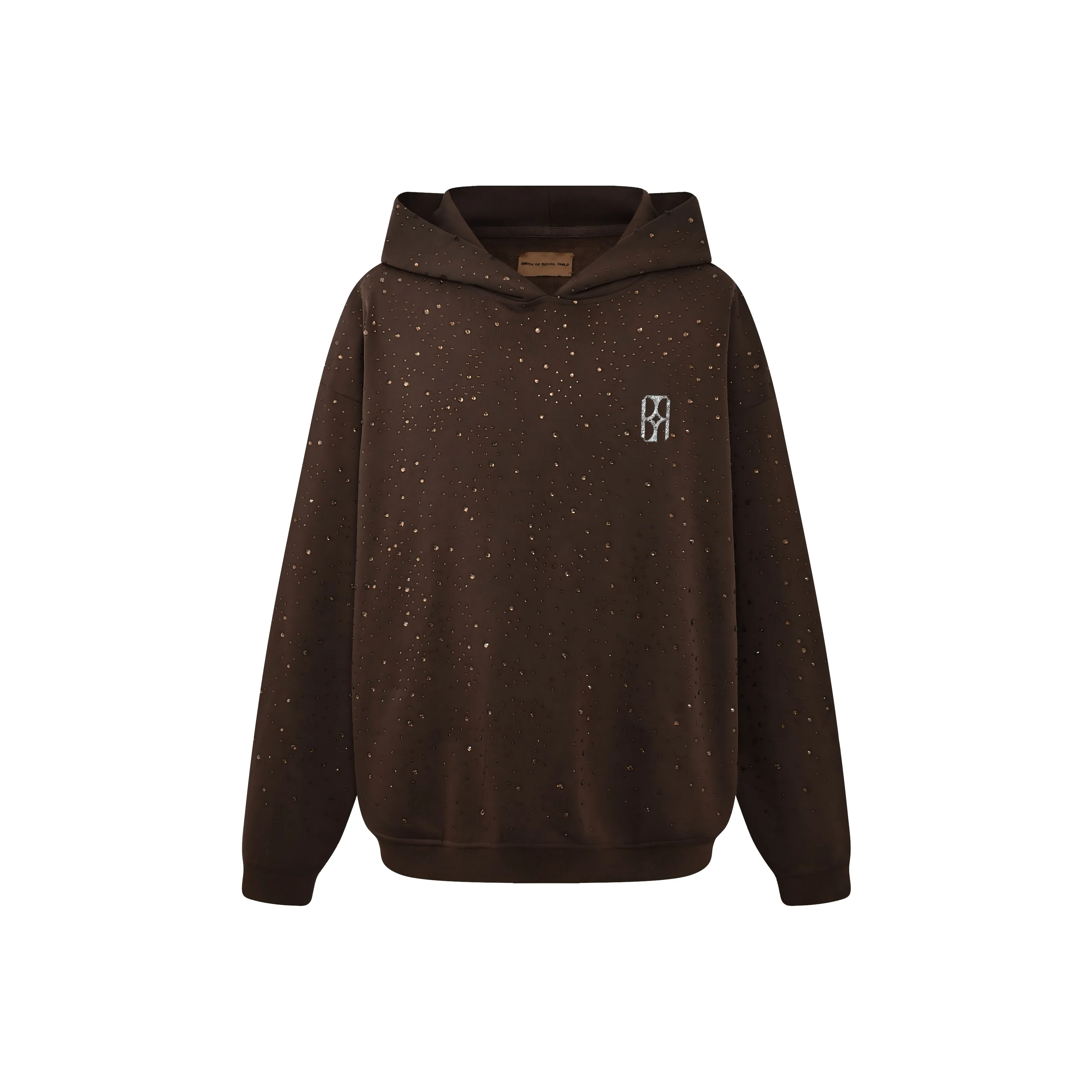 BIRTH OF ROYAL CHILD FW24 Толстовка Унисекс Кофе