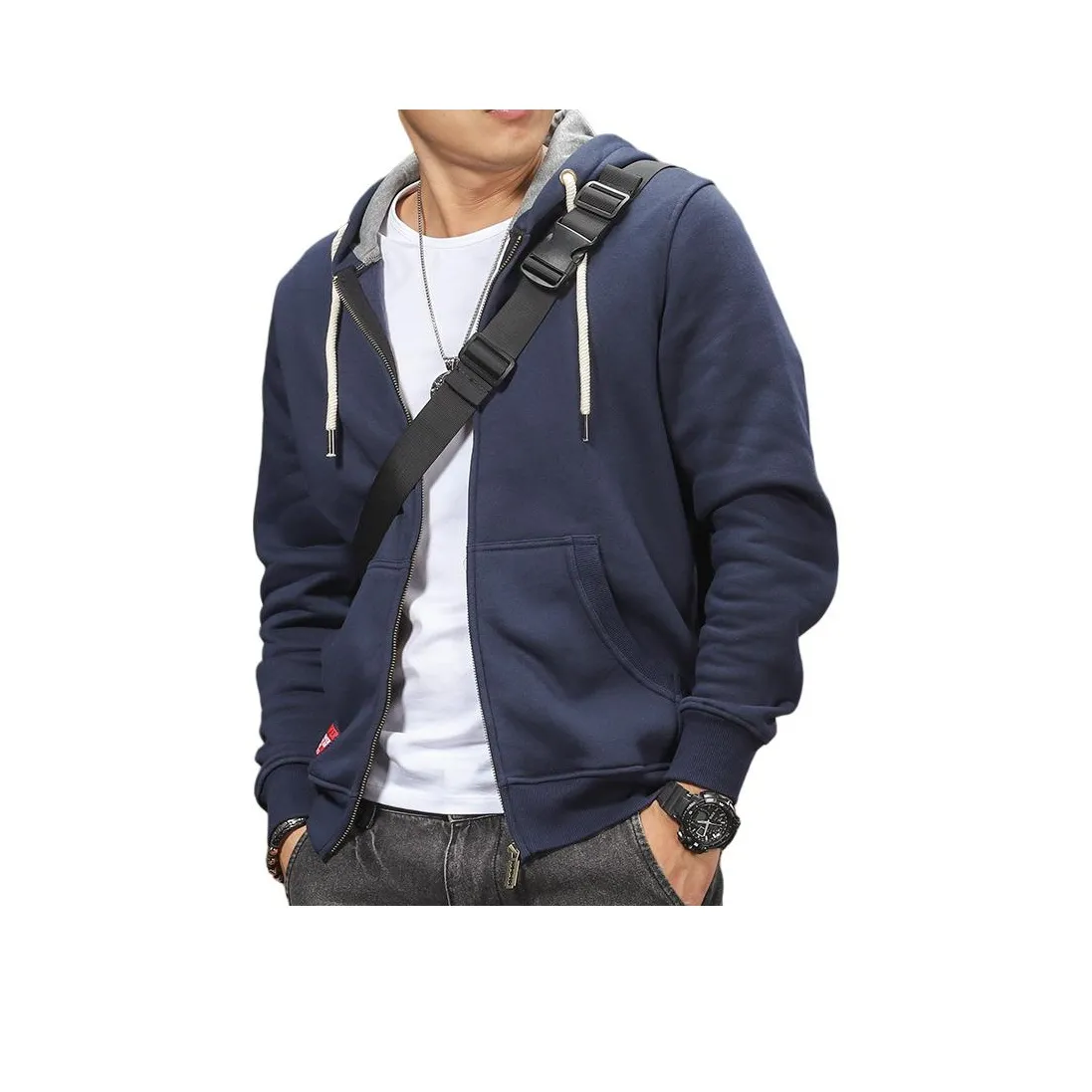 Seasonal Words Свитшот Мужской Королевский Синий