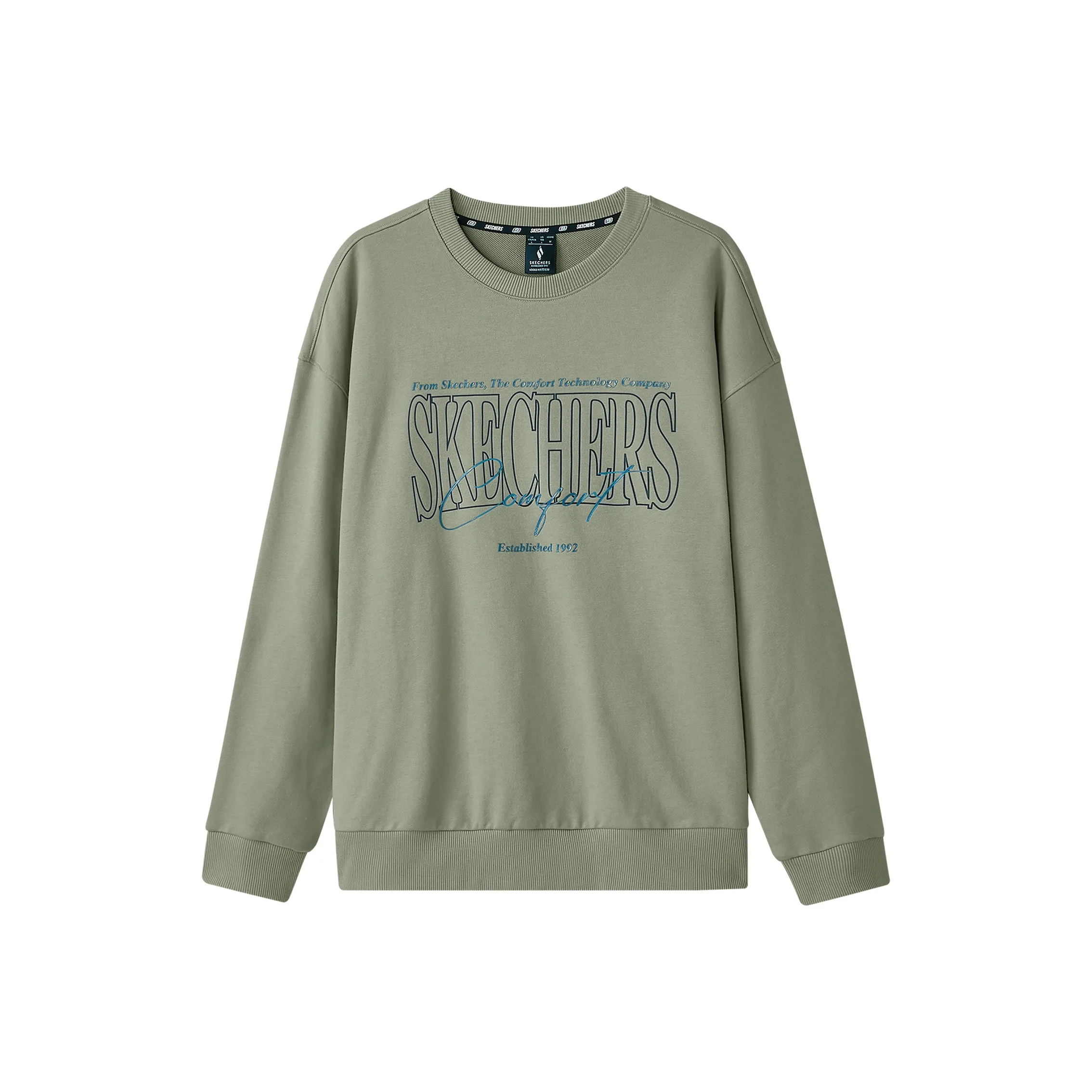 Skechers Sports Alliance Series Толстовка Унисекс Laurel Oak Серый