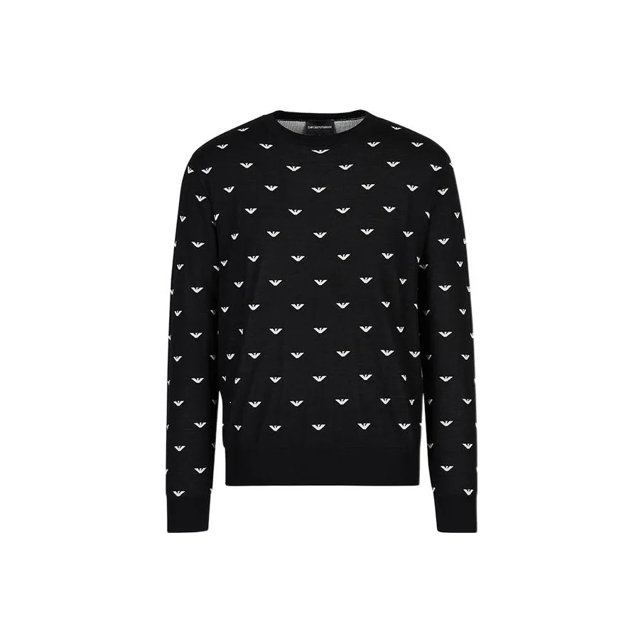 EMPORIO ARMANI FW22 Knitwear Men's Black