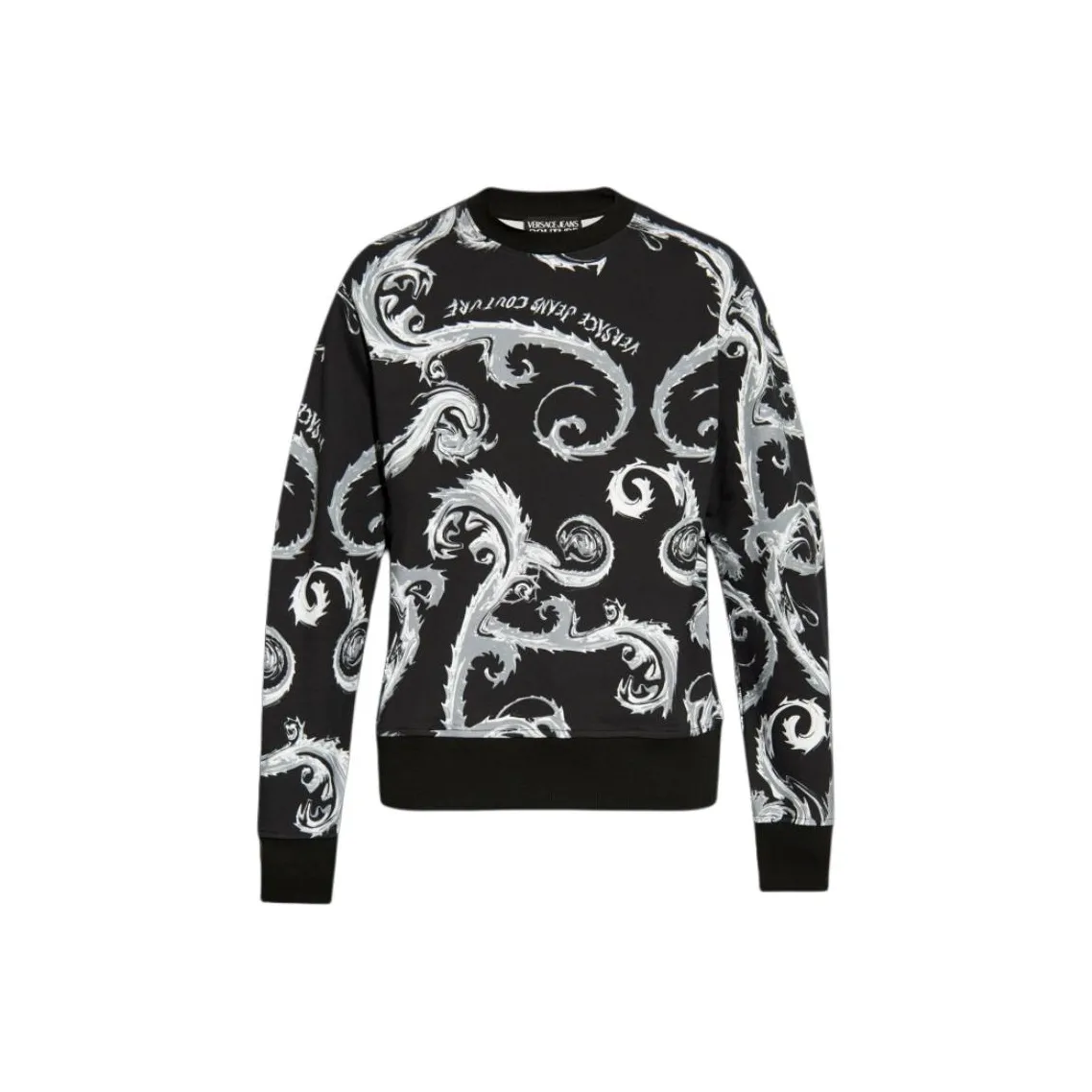 VERSACE JEANS COUTURE Chromo Couture Cotton Sweatshirt