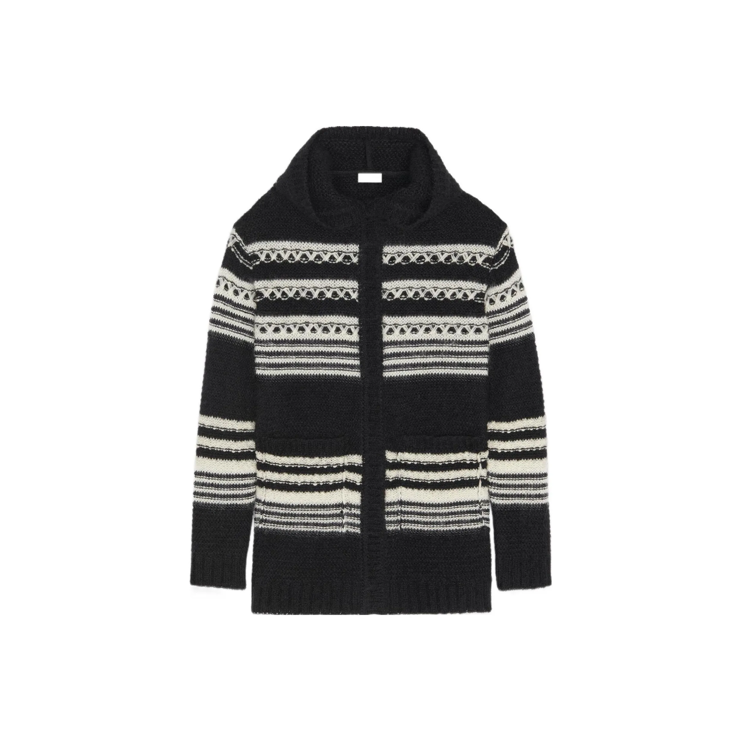 SAINT LAURENT FW22 Свитер Мужской Черный