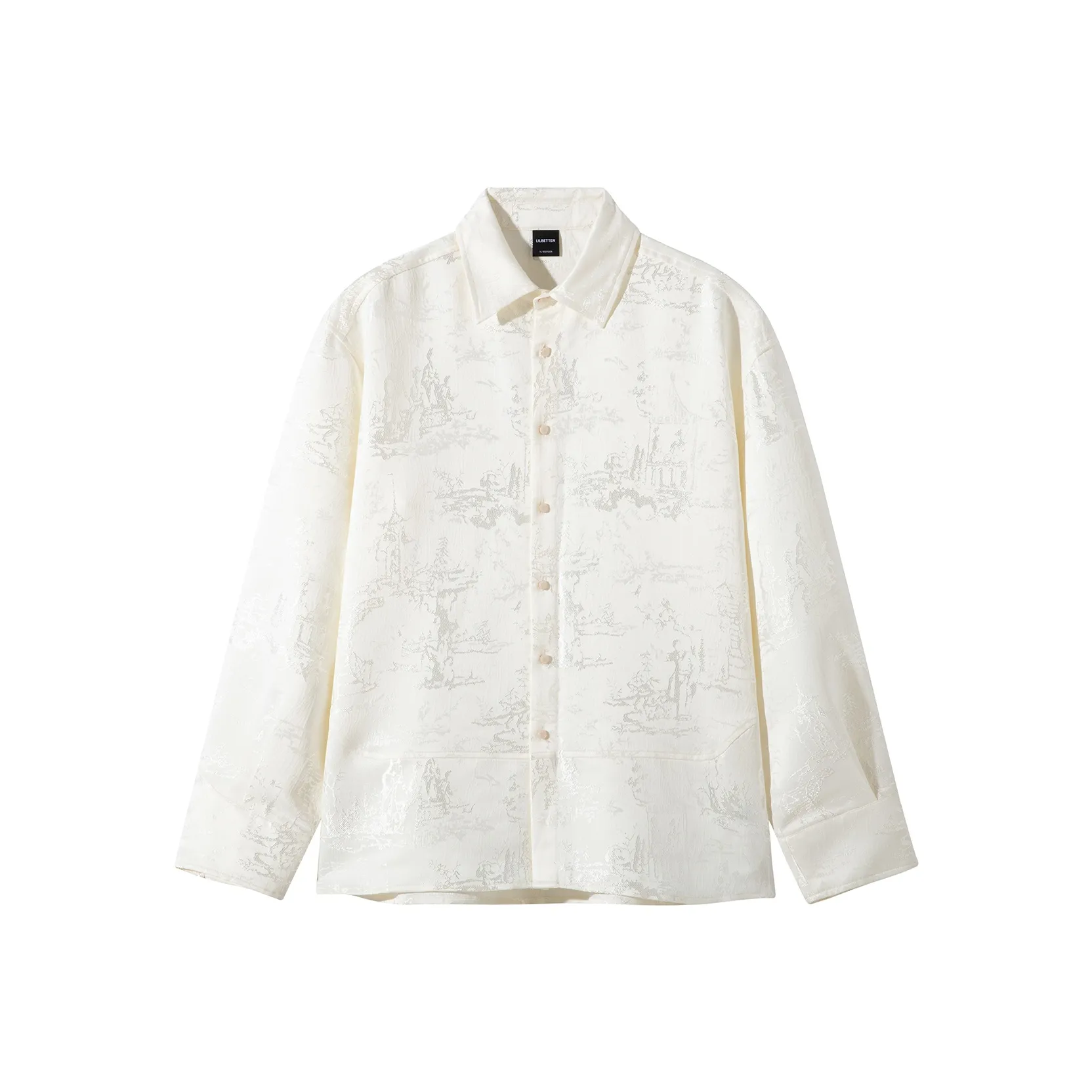 Lilbetter Бежевые Мужские Рубашки