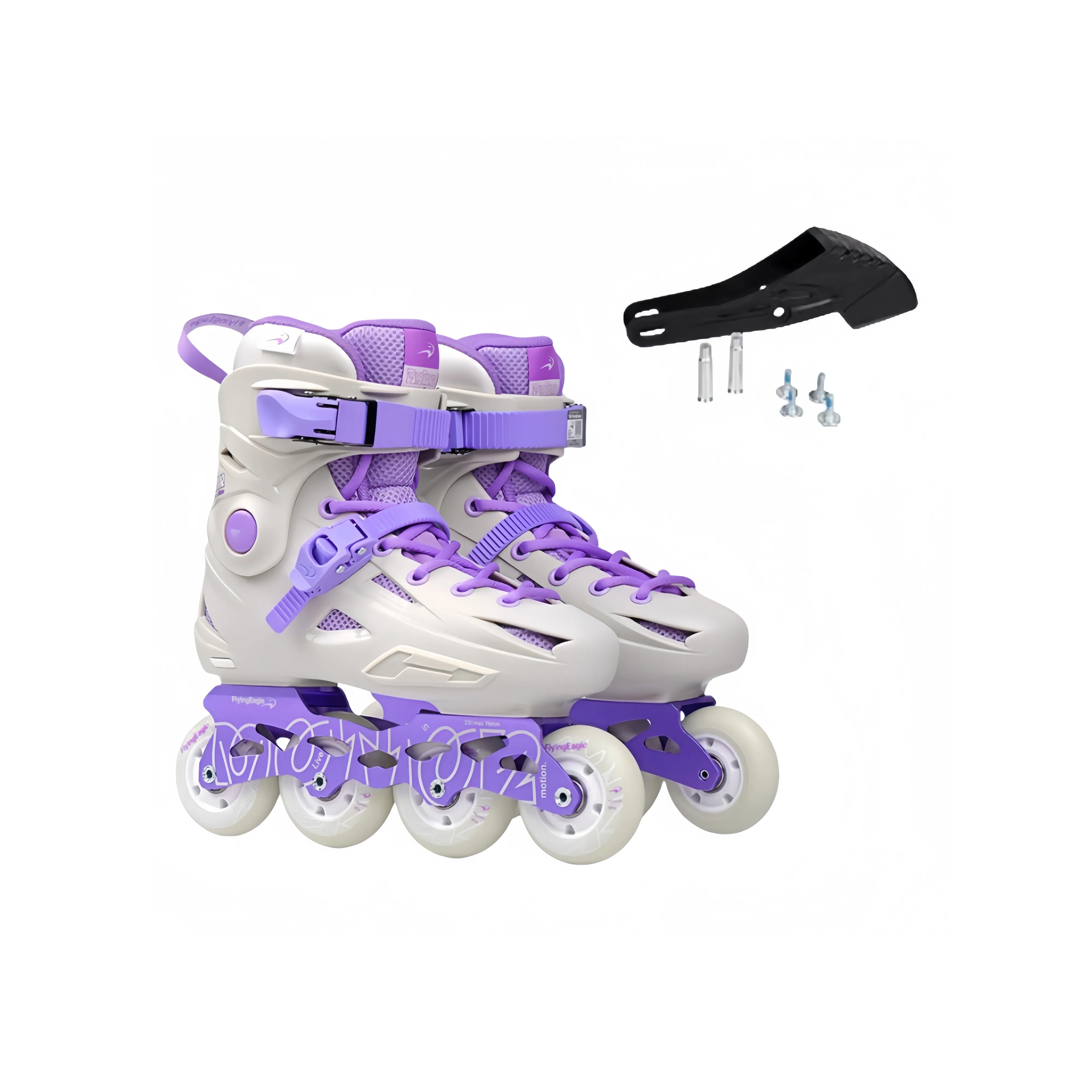 FLYING EAGLE Inline Skates White Purple