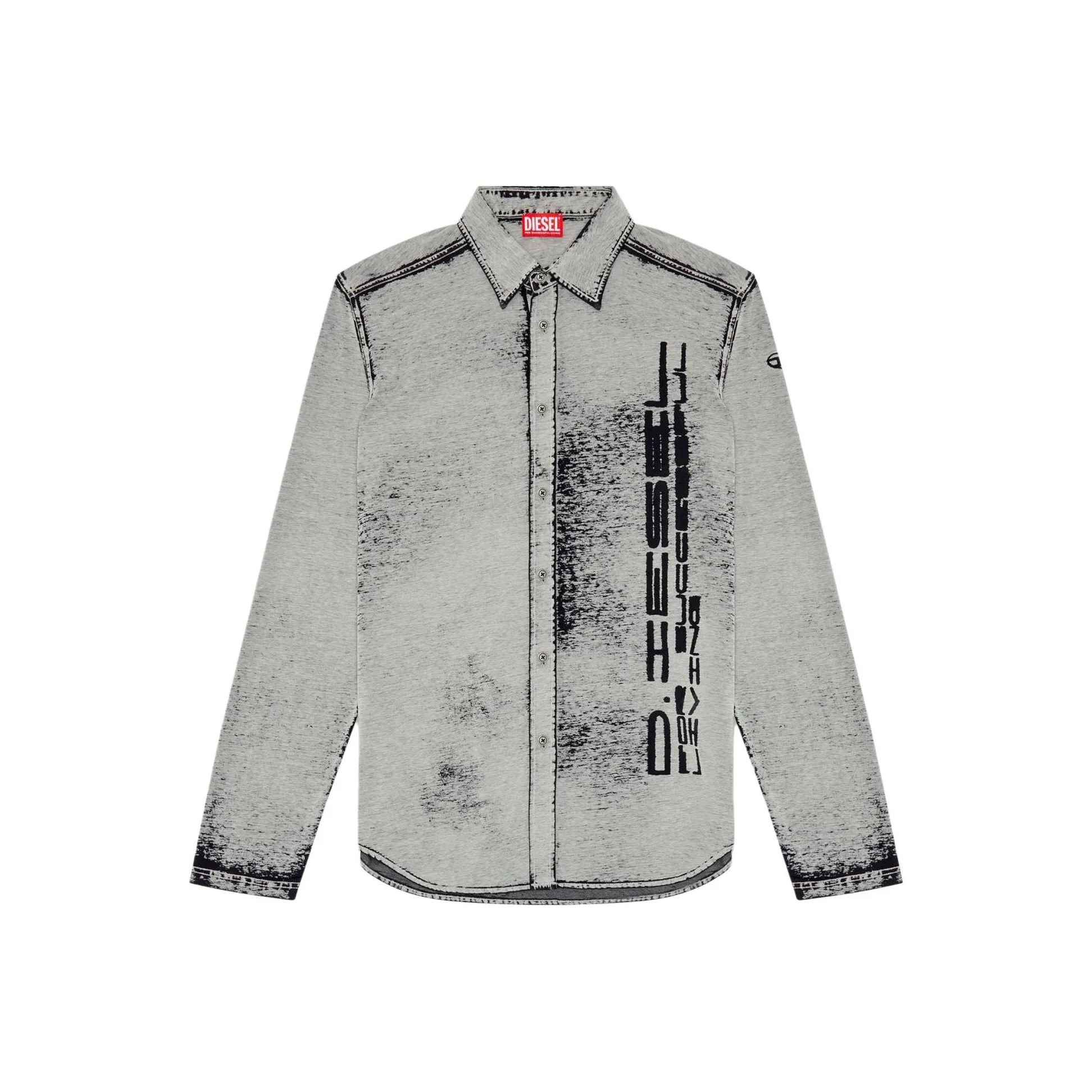 DIESEL Серые Мужские Рубашки