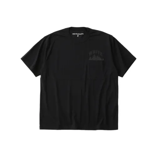 White Mountaineering Черная Мужская Рубашка