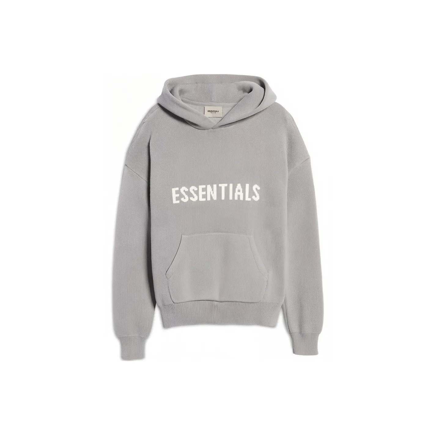 Fear Of God Essentials Knit Pullover Hoodie SS21