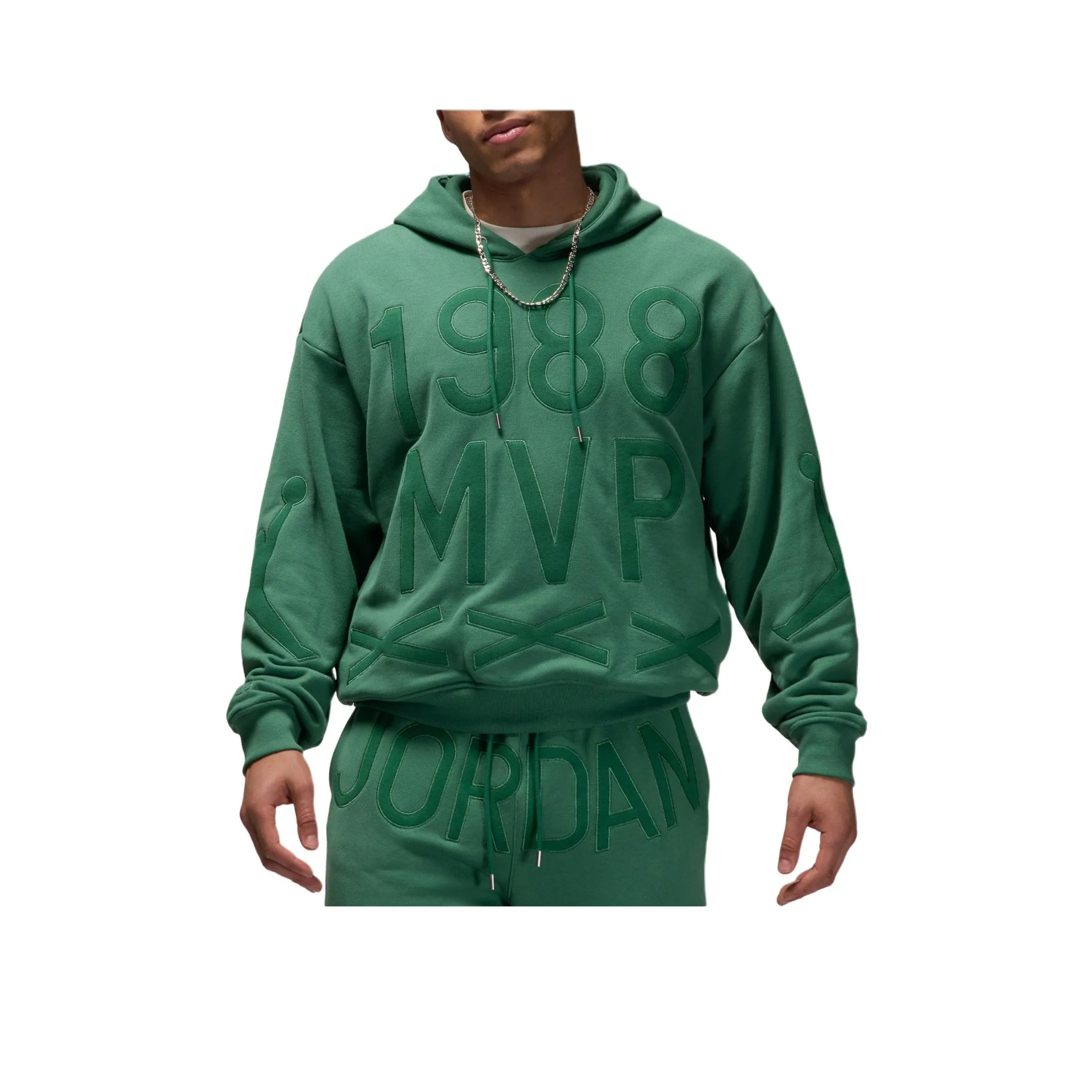 Джордан Nina Chanel Abney Co Branded EDITION Свитшот Мужской Зеленый