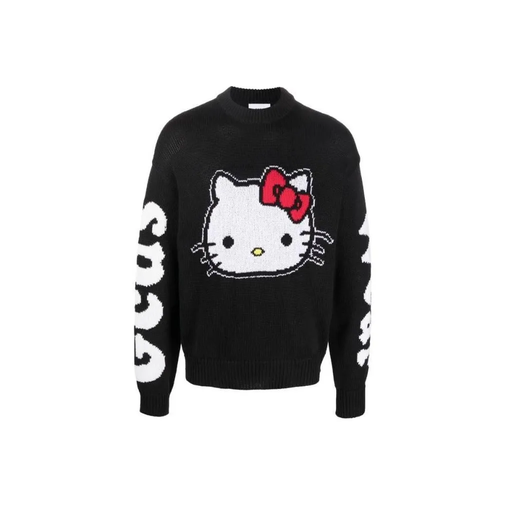 Hello Kitty X GCDS Sweaters Unisex Black