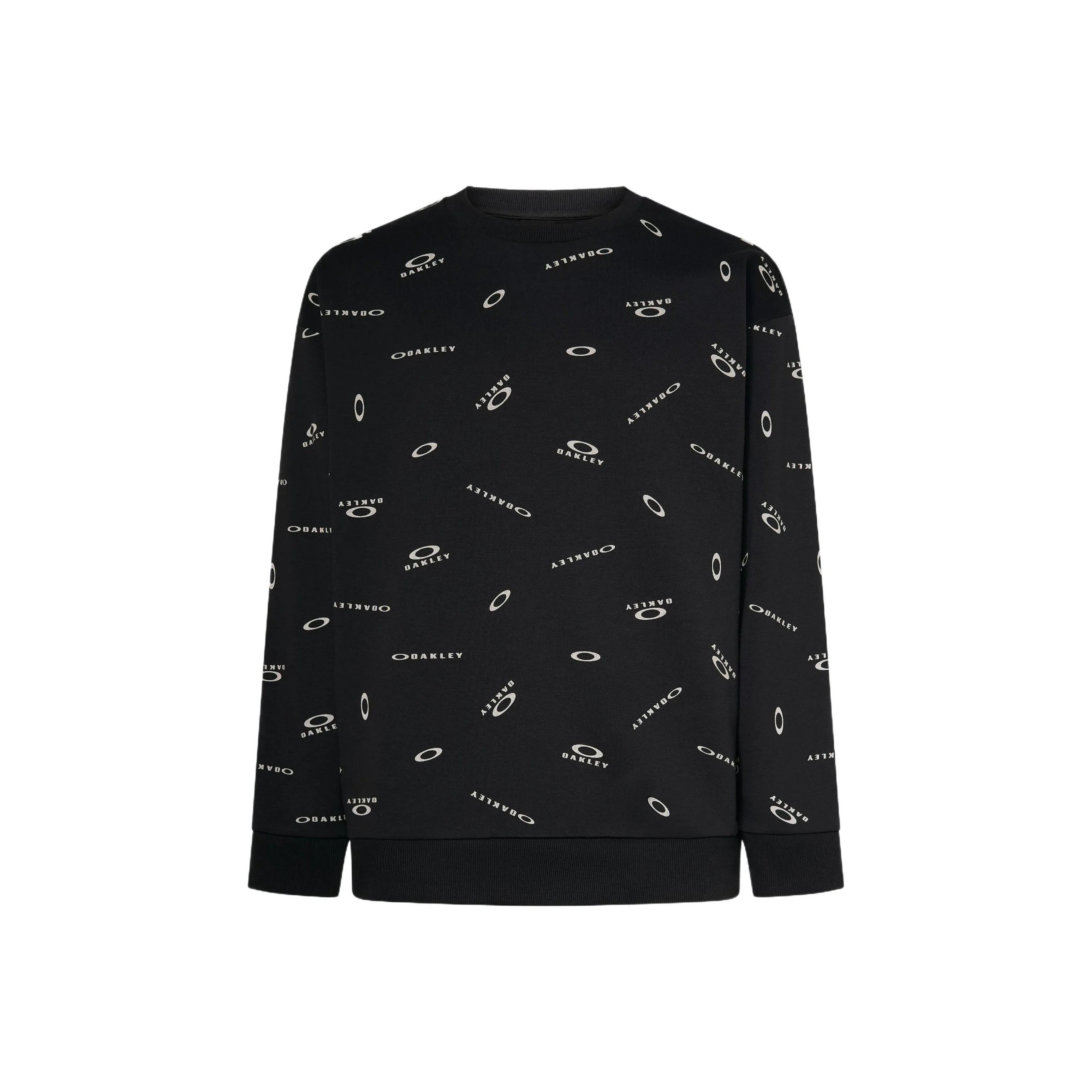 Oakley Foundational Флис LS CREW SWEATSHIRT Мужской Черный