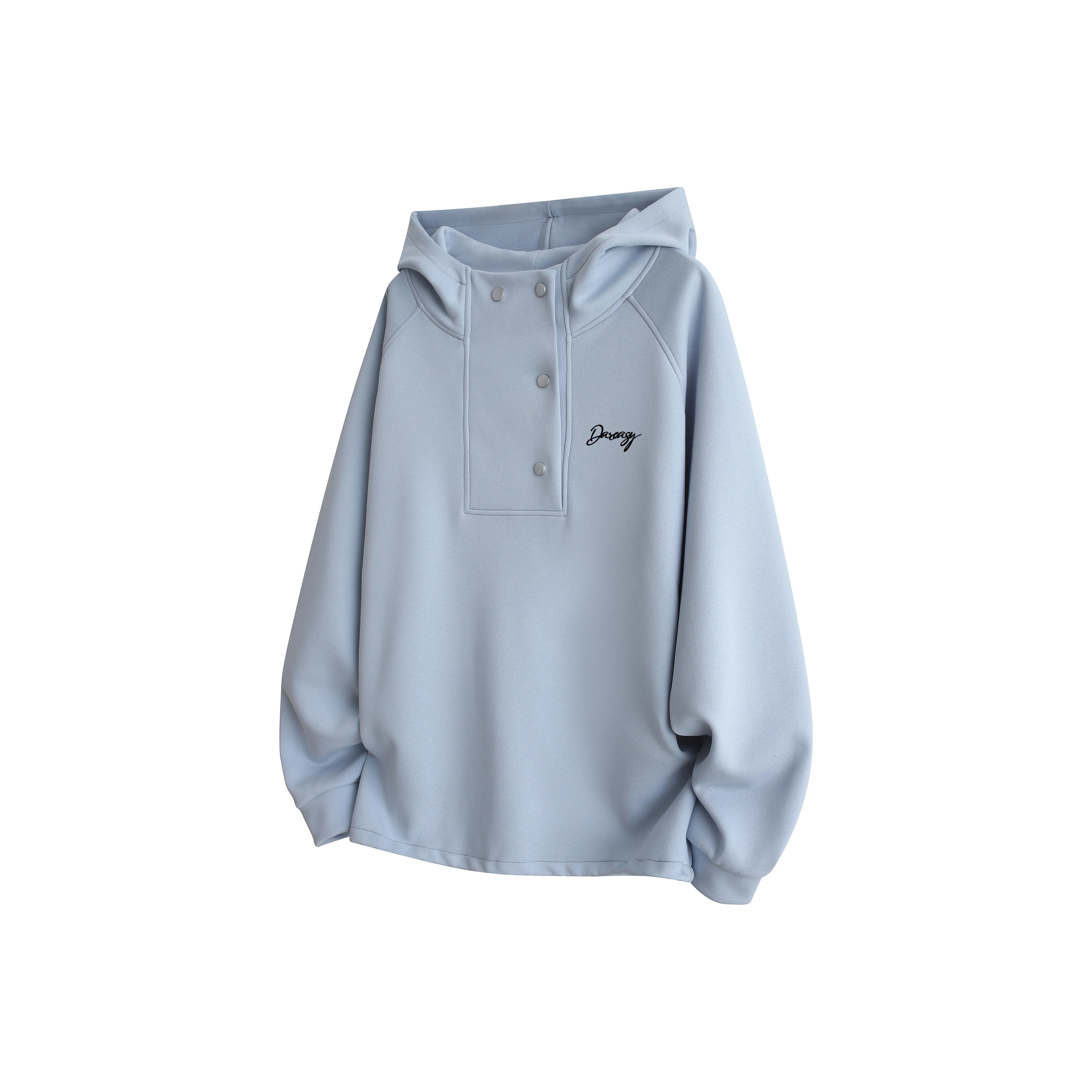 DAREASY Свитшот Унисекс Аква Синий