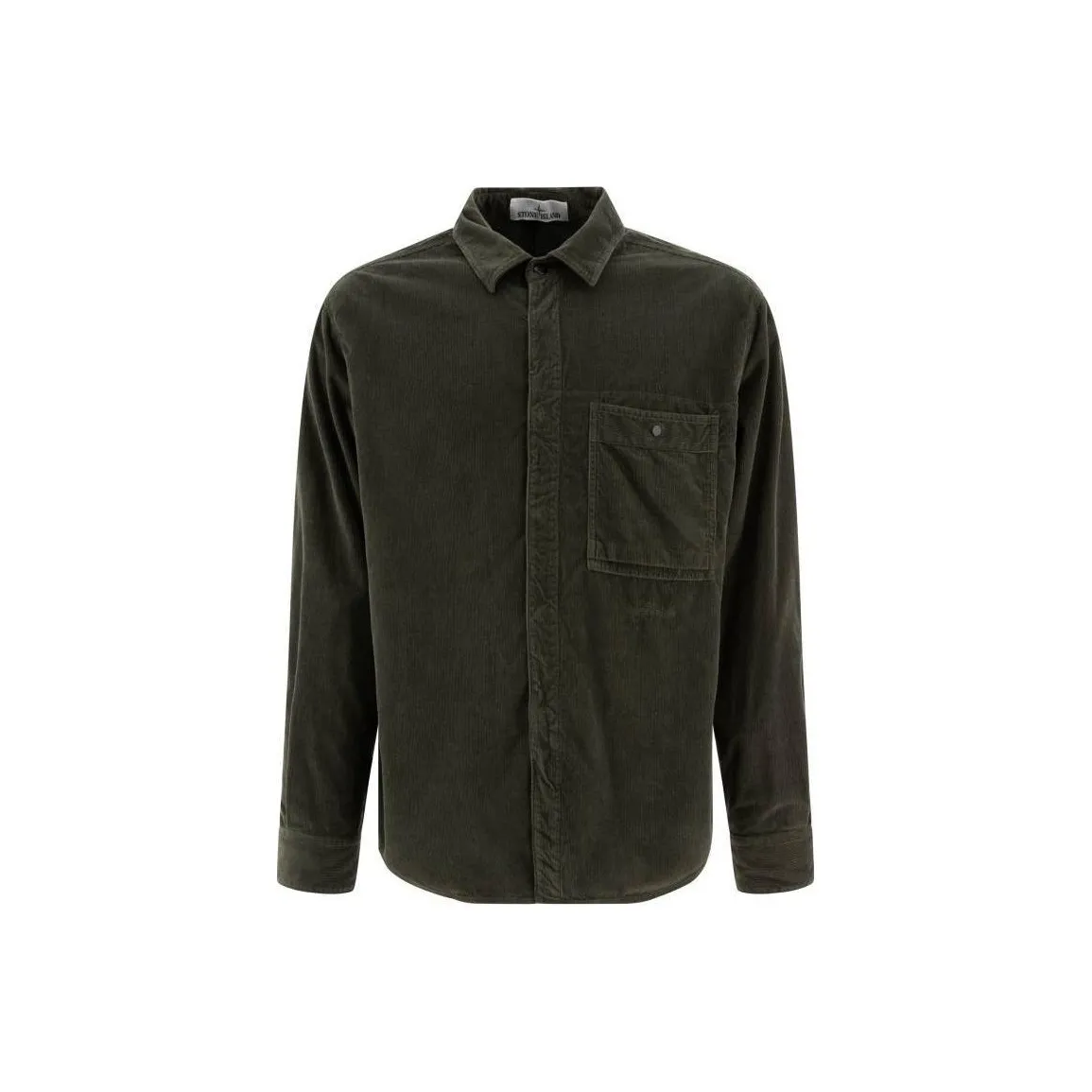 Stone Island Зеленые Мужские Рубашки