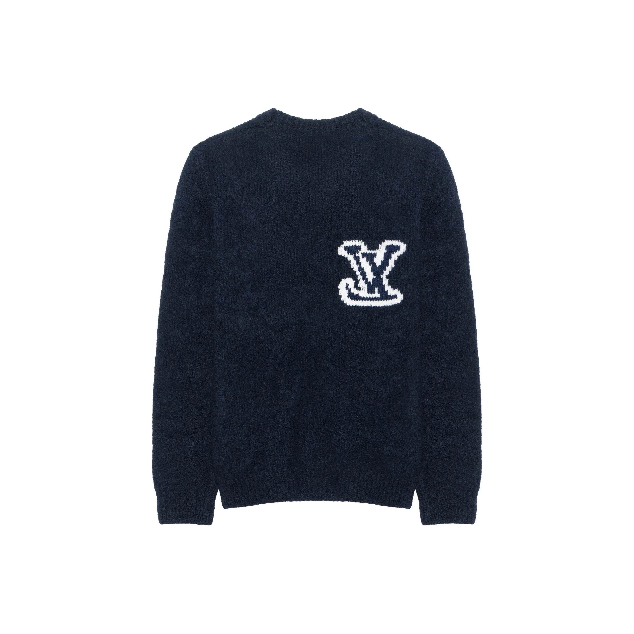 LOUIS VUITTON Lv Intarsia Crewneck