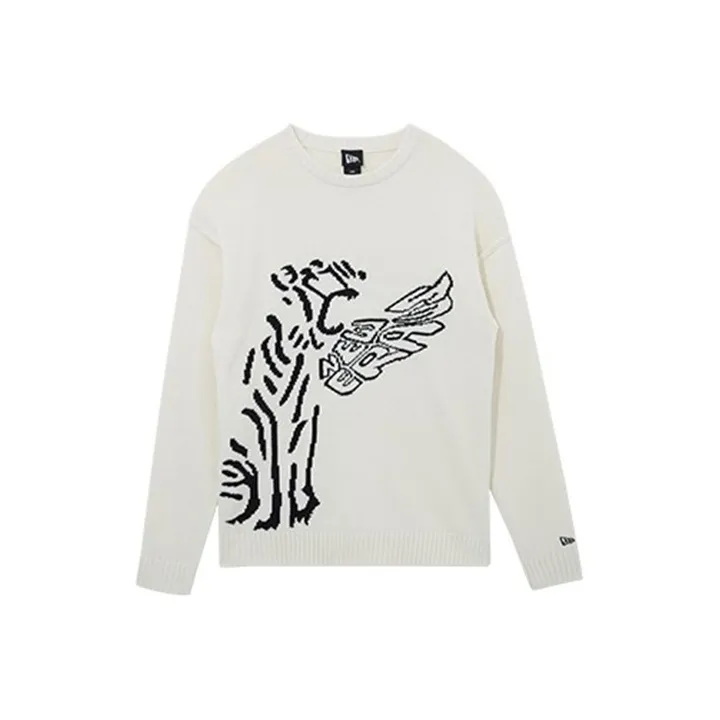 New Era SS22 Свитер Унисекс Белый