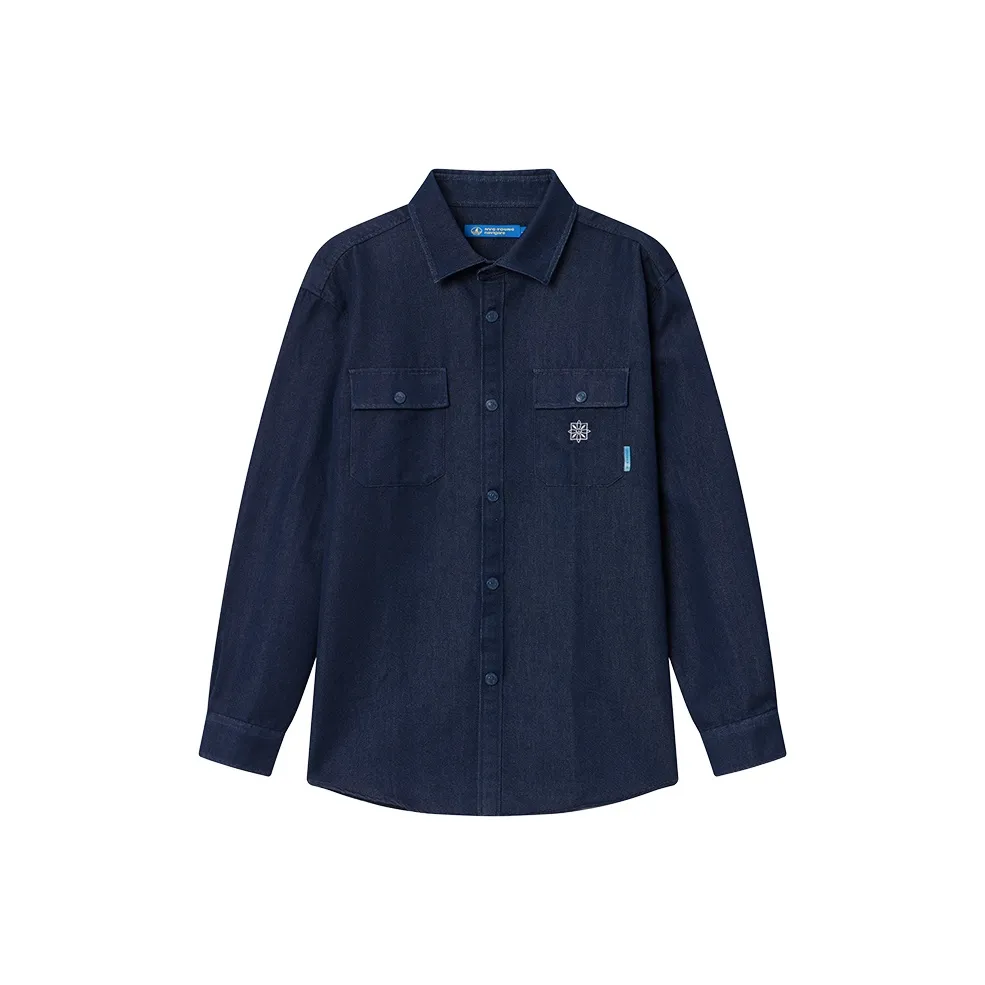 NAVIGARE Рубашка Мужская Морской Синий