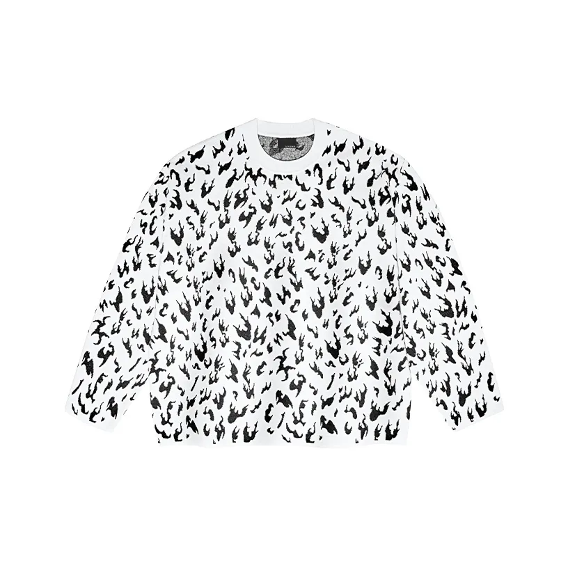 LVXWA Sweaters Unisex White
