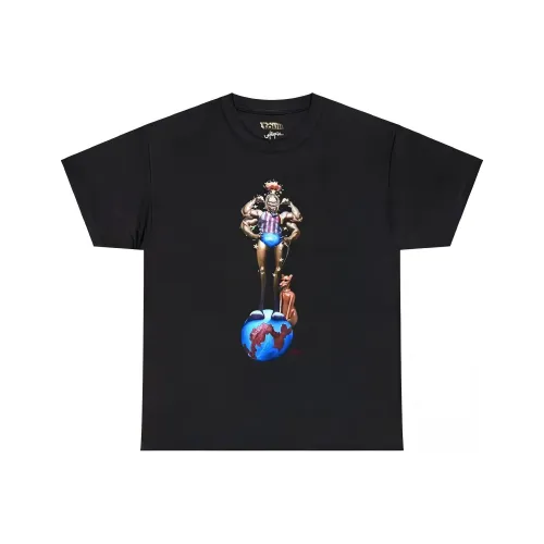 TRAVIS SCOTT Черная унисекс футболка