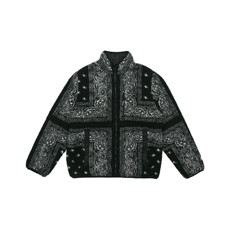 Supreme Reversible Bandana Fleece Jacket