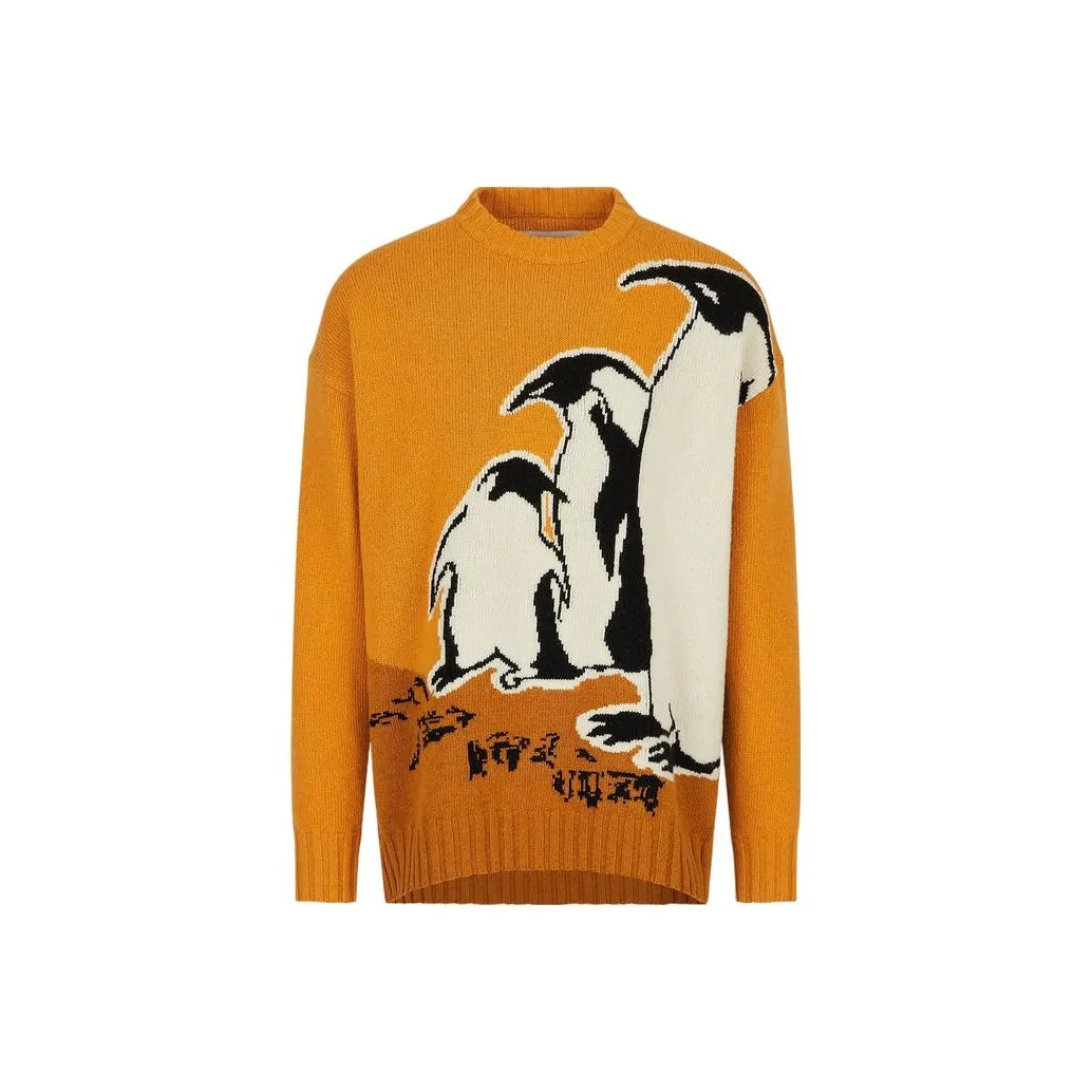 EMPORIO ARMANI Sustainable Collection Sweater Men's Yellow
