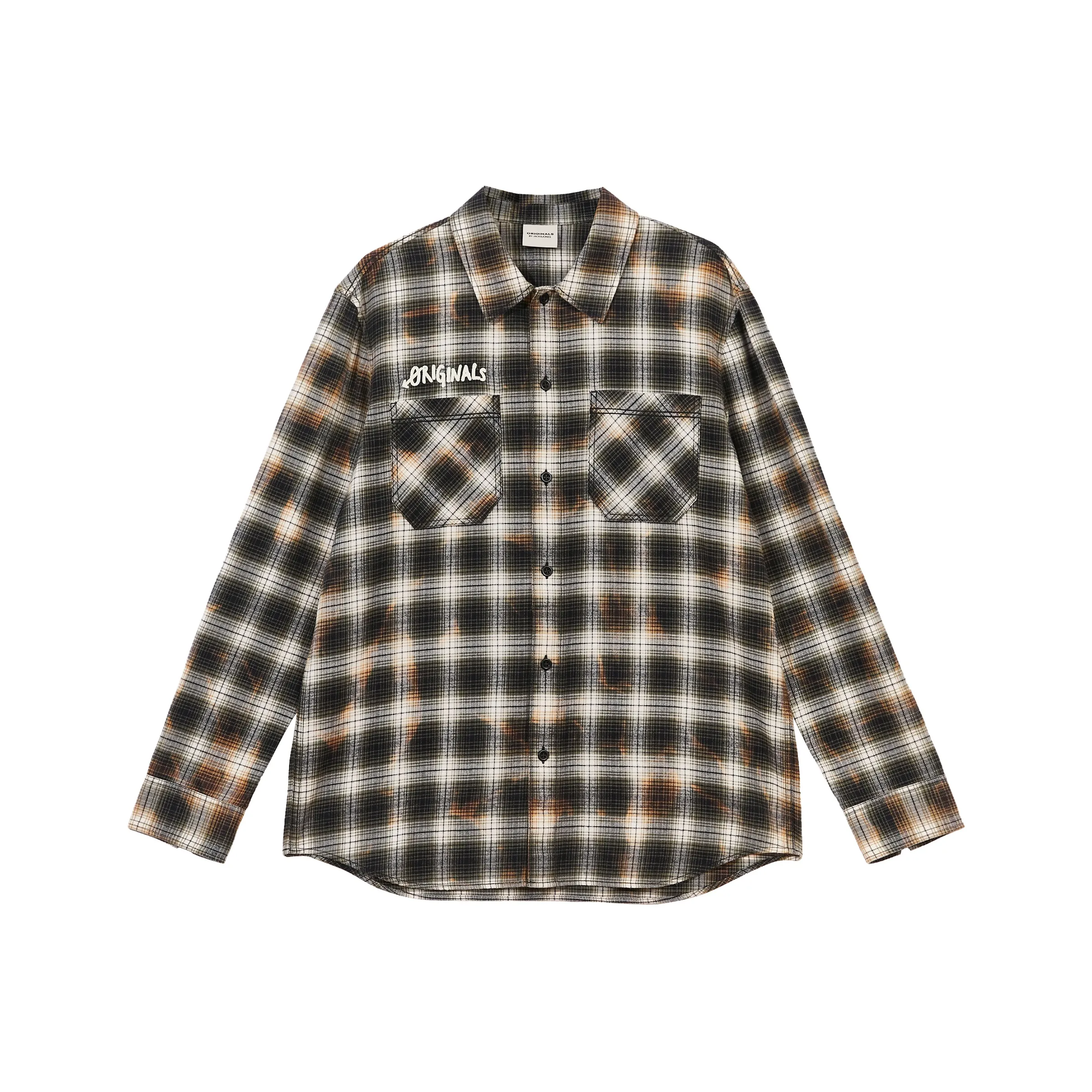 JACK JONES· Топ Длинный рукав Рубашка Мужская