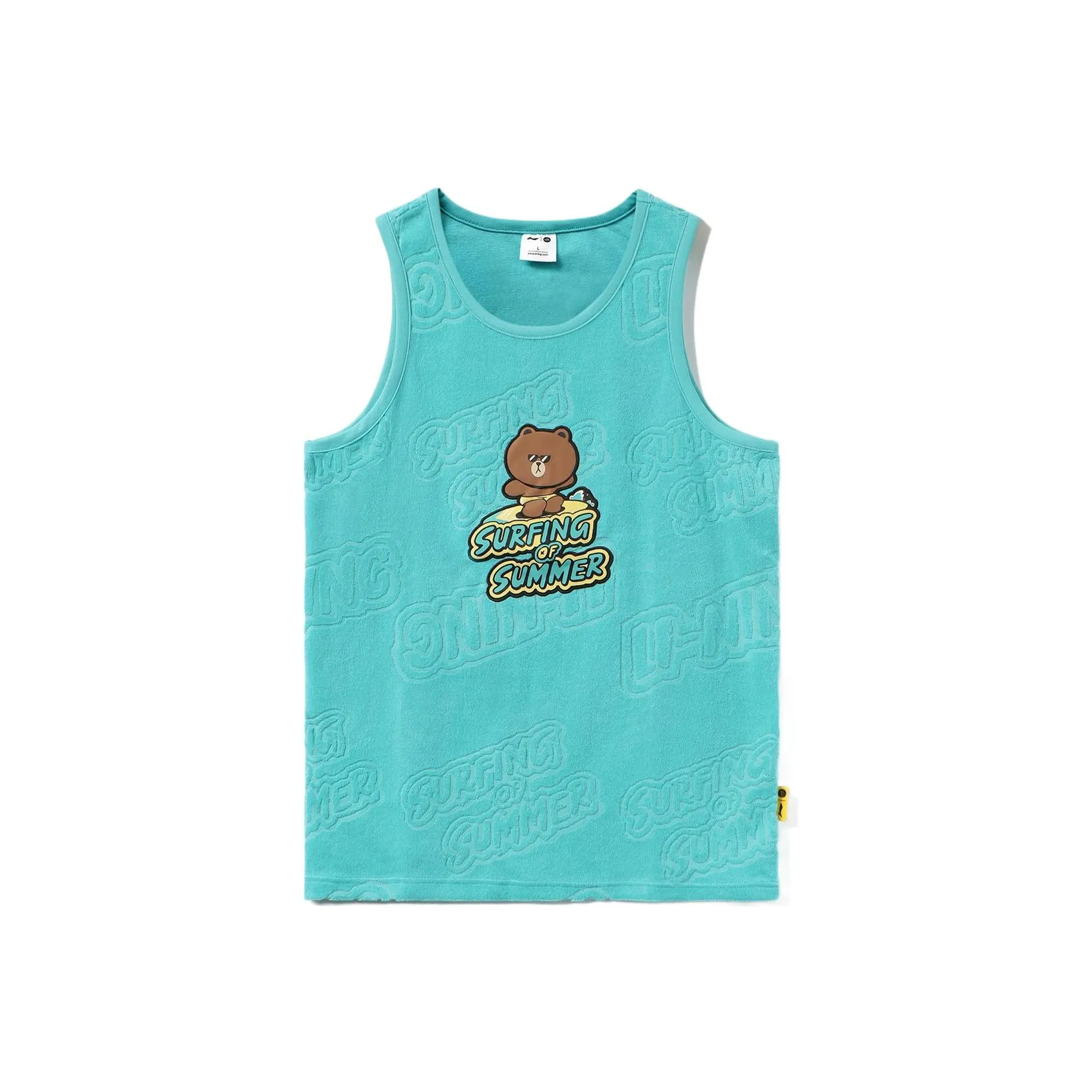LiNing x LINE FRIENDS Sports Fashion Collection Tank Top Unisex Ice Porcelain Green